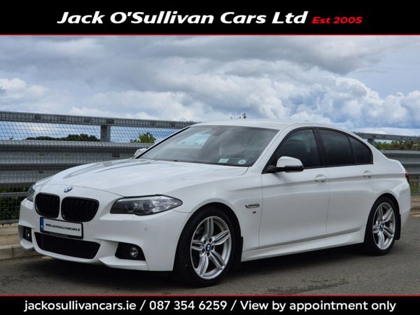 BMW 5-Series Saloon, Diesel, 2015, White