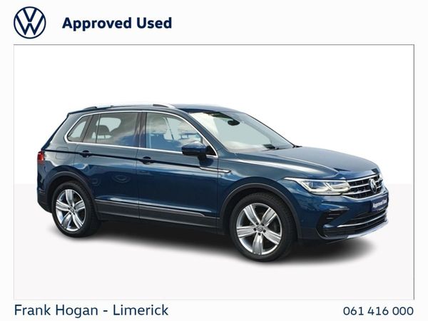 Volkswagen Tiguan SUV, Diesel, 2021, Blue