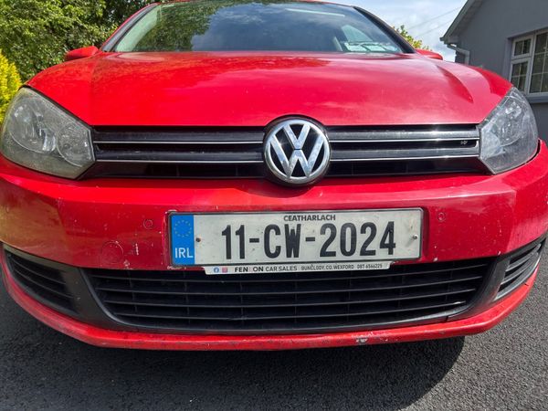 Volkswagen Golf Hatchback, Diesel, 2011, Red