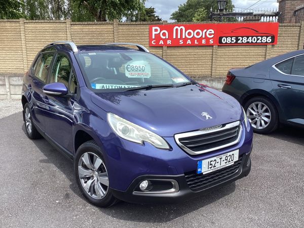 Peugeot 2008 SUV, Diesel, 2015, Blue