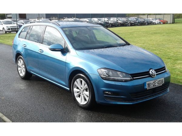 Volkswagen Golf Estate, Petrol, 2016, Blue