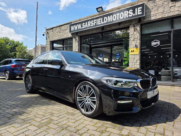 BMW 5-Series Saloon, Diesel, 2018, Black