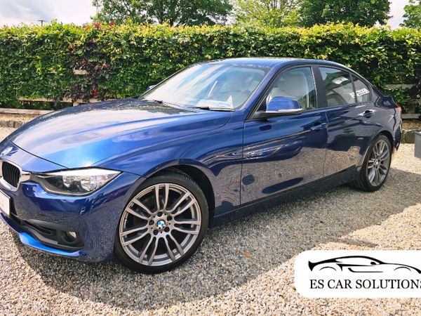 BMW 3-Series Saloon, Diesel, 2016, Blue
