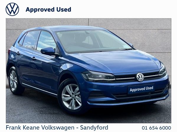 Volkswagen Polo Hatchback, Petrol, 2020, Blue