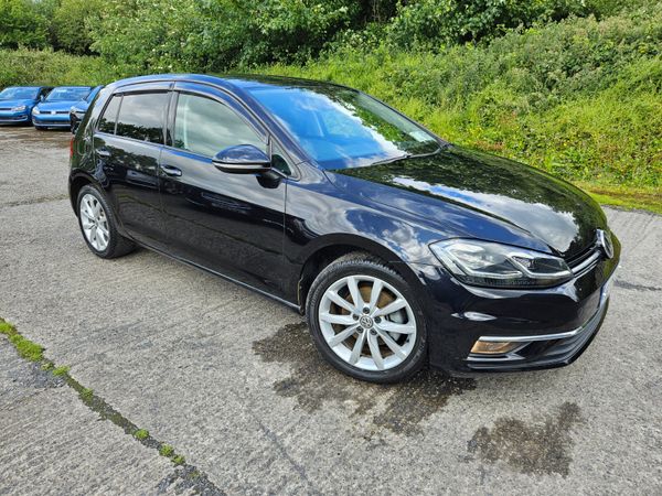 Volkswagen Golf Hatchback, Petrol, 2018, Black