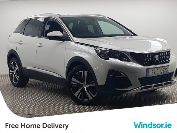 Peugeot 3008 SUV, Petrol, 2018, White