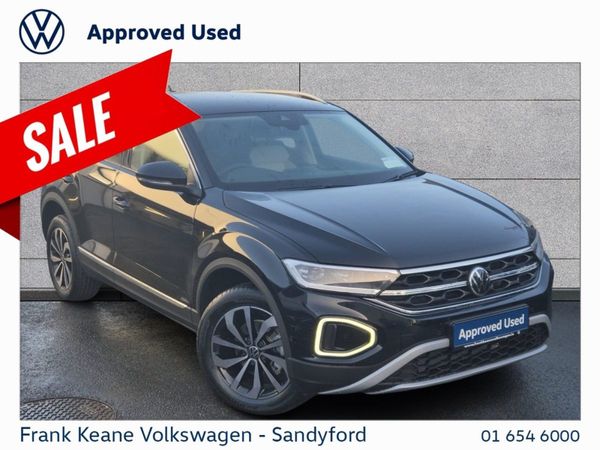 Volkswagen T-Roc SUV, Petrol, 2025, Black