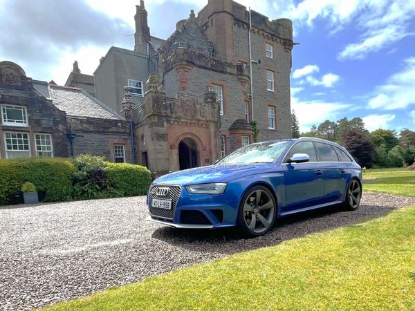 Audi RS4 Estate, Petrol, 2014, Blue