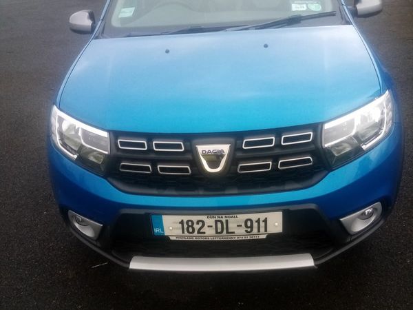Dacia Sandero Stepway Hatchback, Petrol, 2018, Blue