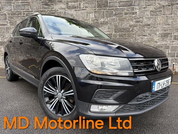 Volkswagen Tiguan SUV, Diesel, 2017, Black