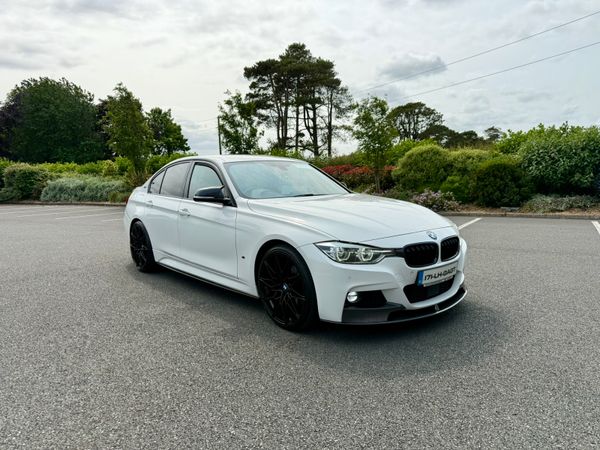 BMW 3-Series Saloon, Petrol Hybrid, 2017, White