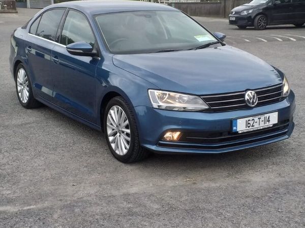 Volkswagen Jetta Saloon, Diesel, 2016, Blue