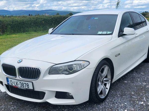 BMW 5-Series Saloon, Diesel, 2012, White