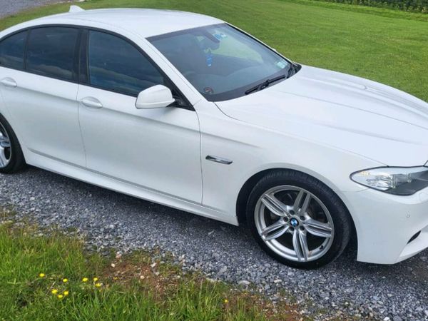 BMW 5-Series Saloon, Diesel, 2012, White