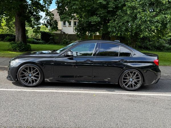 BMW 3-Series Saloon, Petrol Plug-in Hybrid, 2016, Black