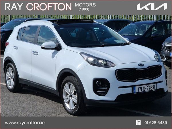 Kia Sportage SUV, Diesel, 2017, White