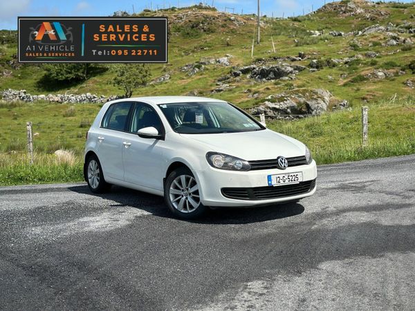 Volkswagen Golf Hatchback, Diesel, 2012, White