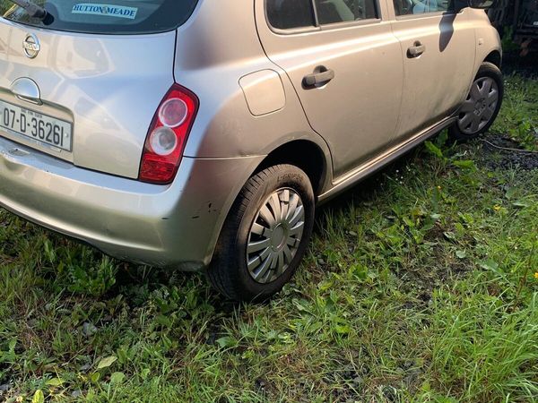 Nissan Micra Hatchback, Petrol, 2007, Silver