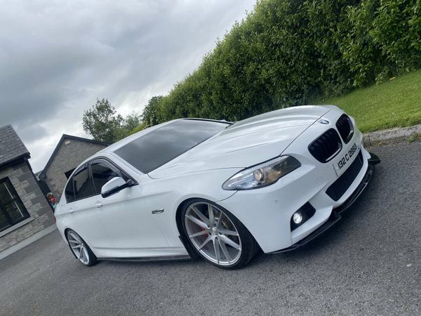 BMW 5-Series Saloon, Diesel, 2013, White