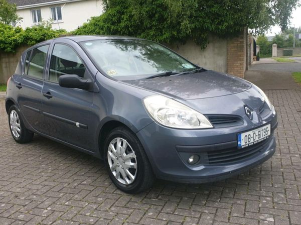 Renault Clio Hatchback, Ethanol Petrol, 2008, Blue