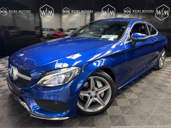 Mercedes-Benz C-Class Coupe, Diesel, 2016, Blue