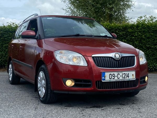 Skoda Fabia Estate, Diesel, 2009, Red