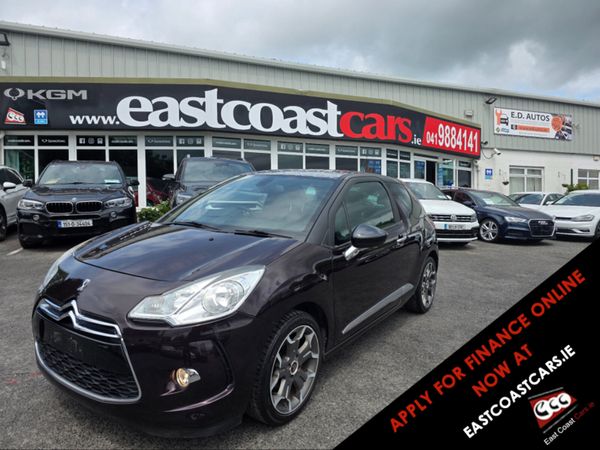 Citroen DS 3 Hatchback, Petrol, 2014, Purple