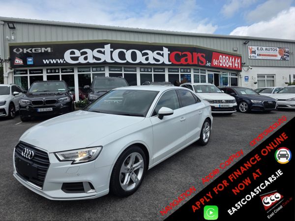Audi A3 Saloon, Petrol, 2018, White
