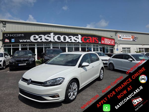 Volkswagen Golf Hatchback, Petrol, 2017, White