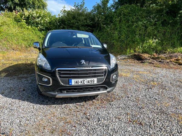 Peugeot 3008 SUV, Diesel, 2014, Black