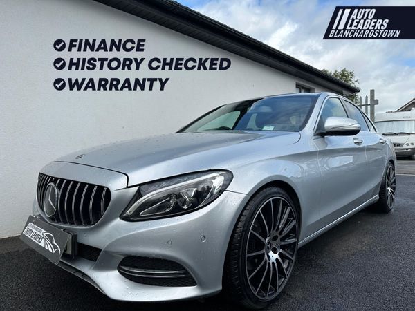 Mercedes-Benz C-Class Saloon, Diesel, 2014, Silver