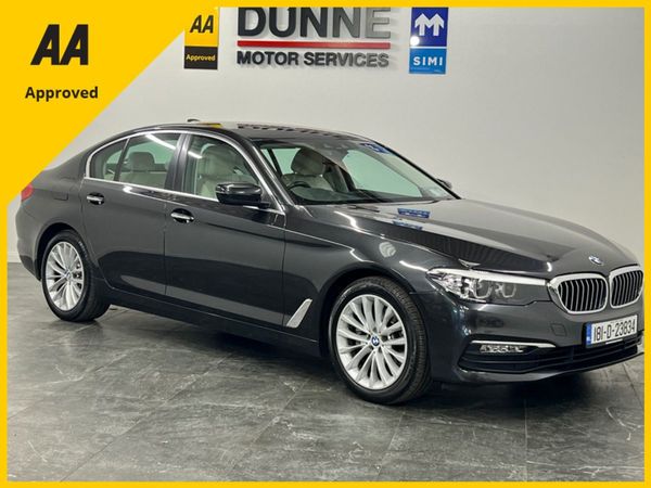 BMW 5-Series Saloon, Diesel, 2018, Grey