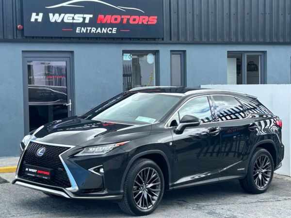 Lexus RX MPV, Petrol Hybrid, 2016, Black