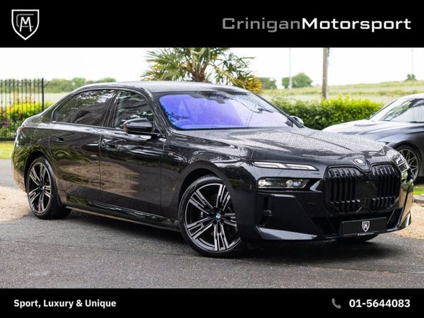 BMW 7-Series Saloon, Hybrid, 2024, Black