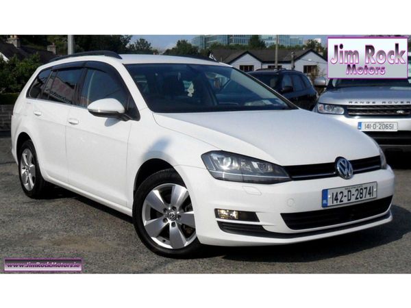 Volkswagen Golf Estate, Petrol, 2014, White