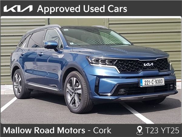 Kia Sorento MPV, Petrol Plug-in Hybrid, 2022, Blue