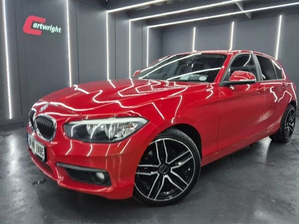 BMW 1-Series Hatchback, Diesel, 2016, Red