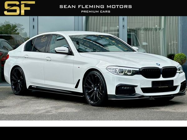 BMW 5-Series Saloon, Diesel, 2019, White