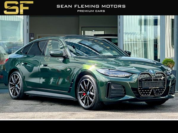 BMW i4 Coupe, Electric, 2024, Green