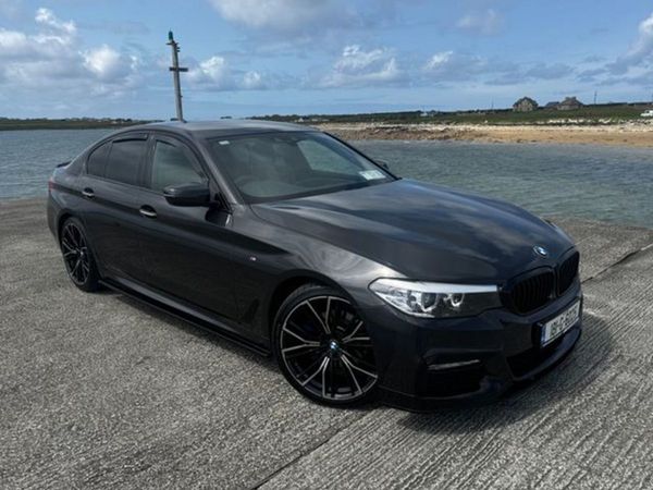 BMW 5-Series Saloon, Diesel, 2018, Grey