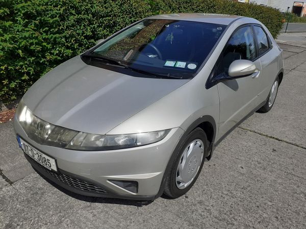 Honda Civic Hatchback, Petrol, 2007, Silver