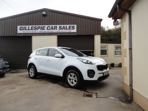 Kia Sportage SUV, Diesel, 2016, White