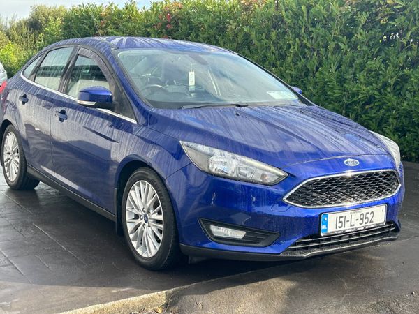 Ford Focus Saloon, Diesel, 2015, Blue