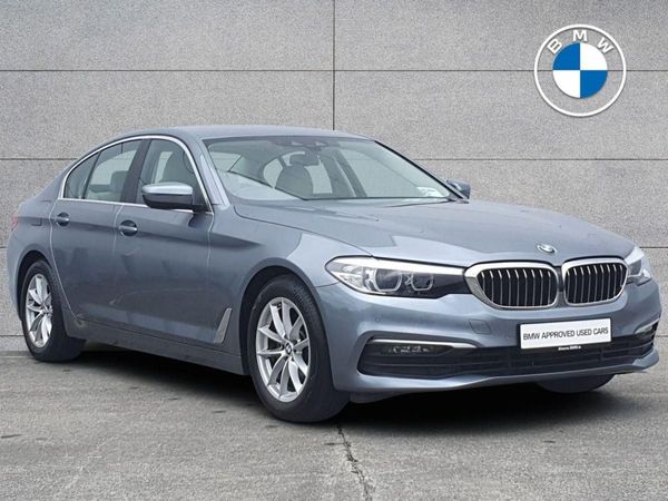 BMW 5-Series Saloon, Diesel, 2018, Blue
