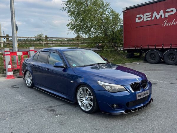 BMW 5-Series Saloon, Diesel, 2009, Blue