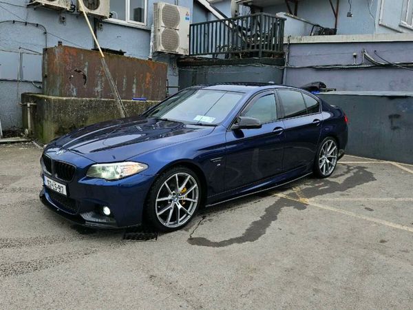 BMW 5-Series Saloon, Diesel, 2016, Blue