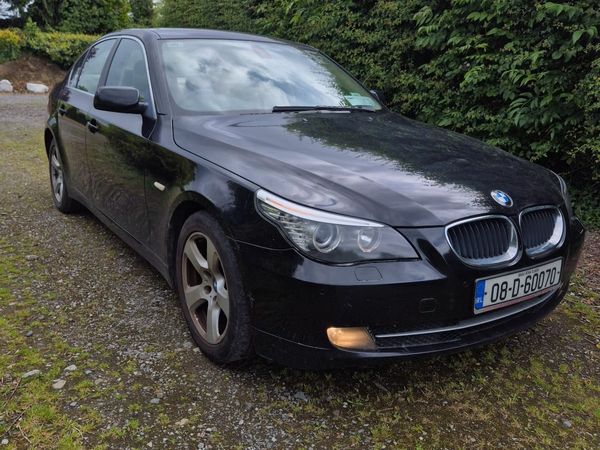 BMW 5-Series Saloon, Diesel, 2008, Black