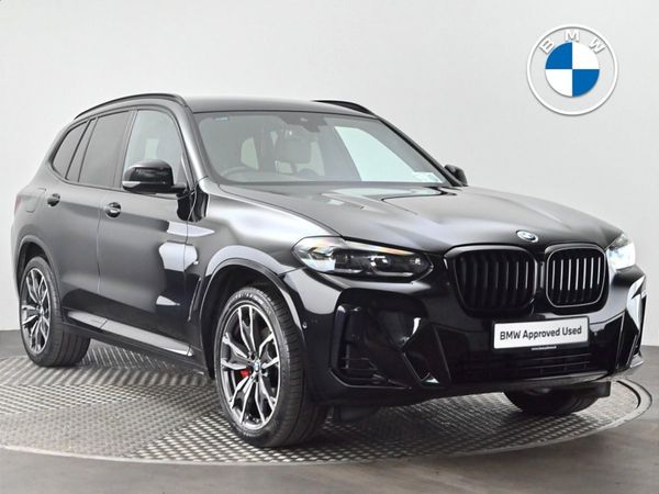 BMW X3 SUV, Diesel Hybrid, 2023, Black