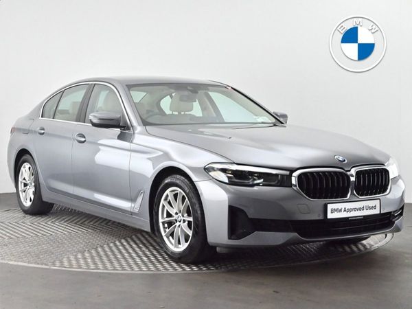 BMW 5-Series Saloon, Diesel Hybrid, 2023, Grey