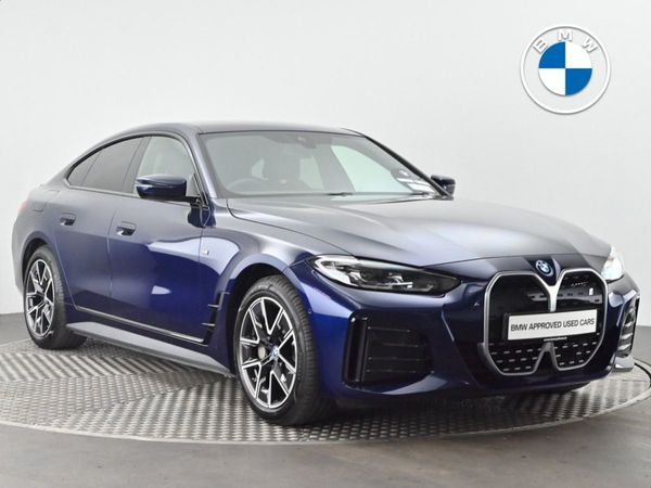 BMW i4 Hatchback, Electric, 2024, Blue